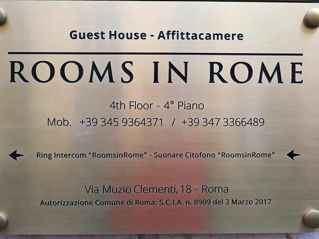Rooms In Rome